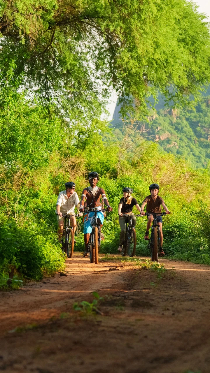 Mountain biking in the Samburu